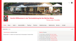 Desktop Screenshot of berlinerbaeren.de